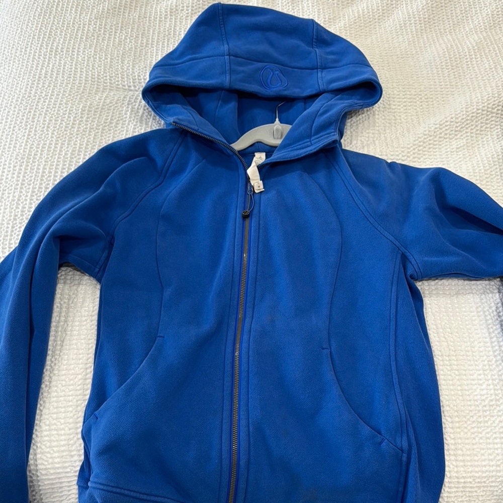 Blue Lululemon adult Hoodie